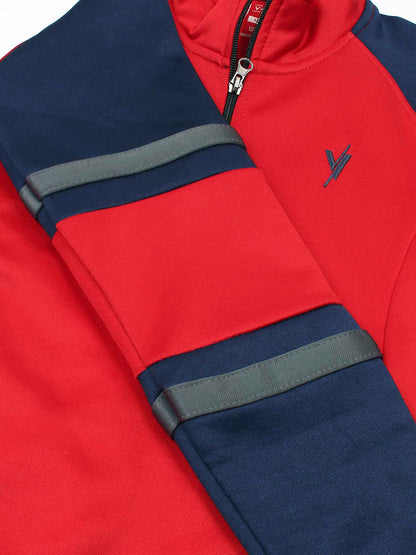 Velvour Fleece Mock Neck Tracksuit-VWT23-C