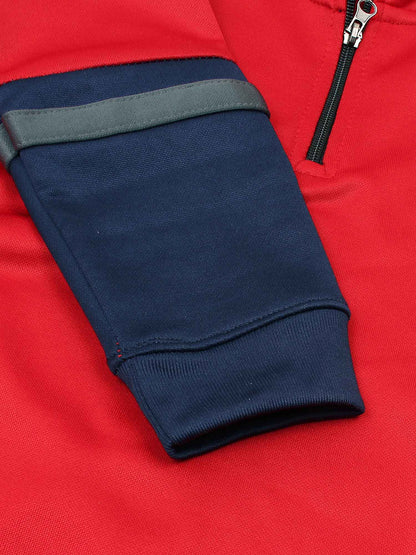 Velvour Fleece Mock Neck Tracksuit-VWT23-C