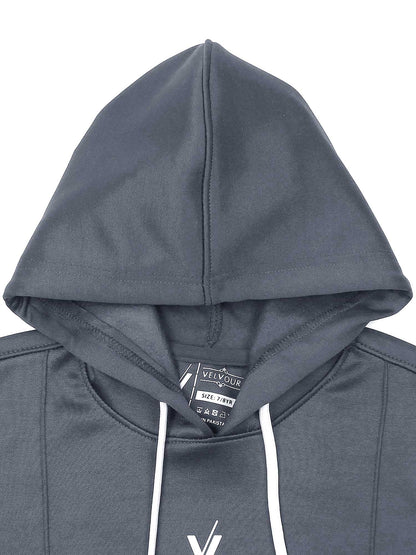 Velvour Fleece Hooded Tracksuit-VWT28-A