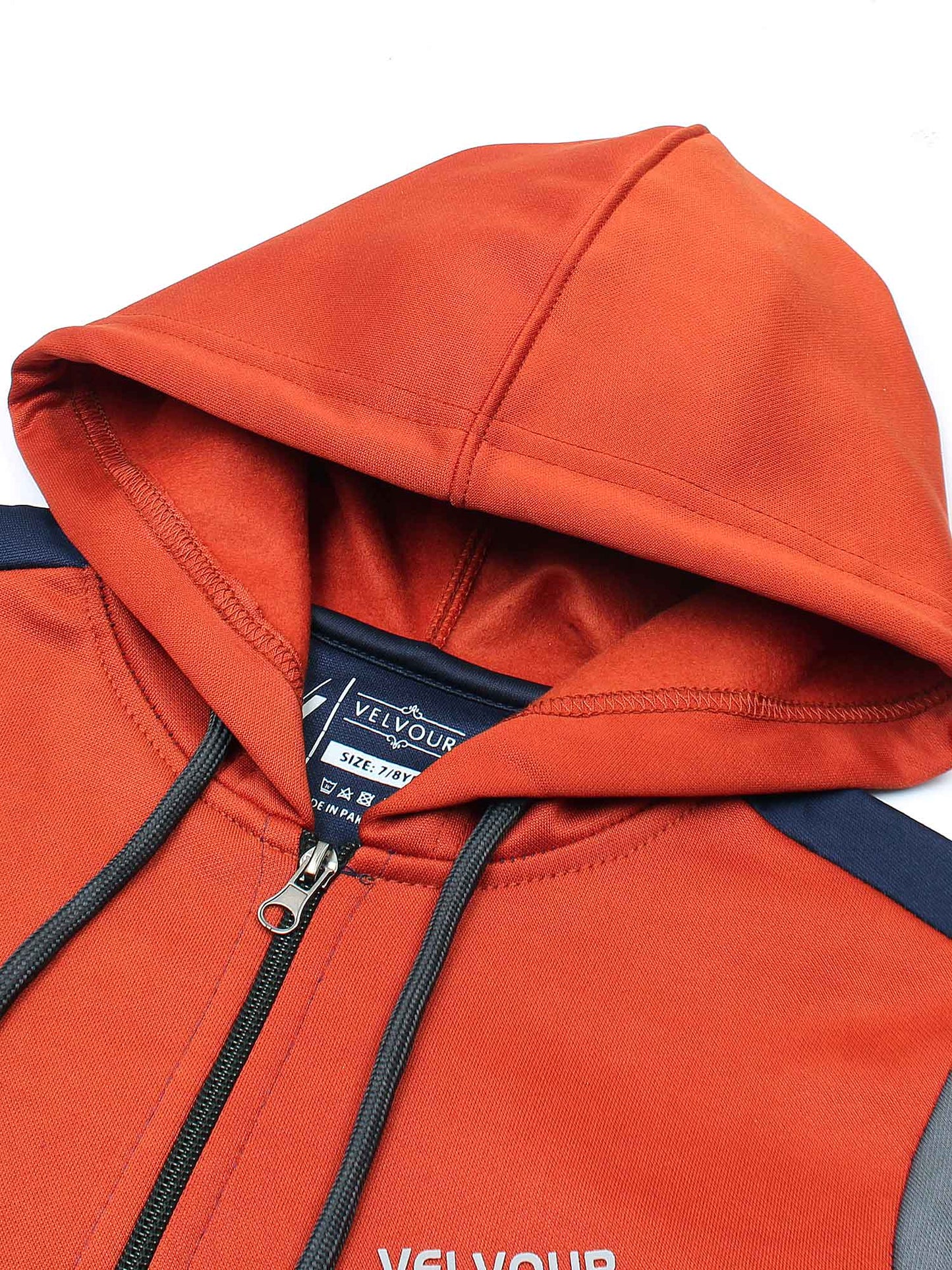 Velvour Fleece Hooded Tracksuit-VWT29-B