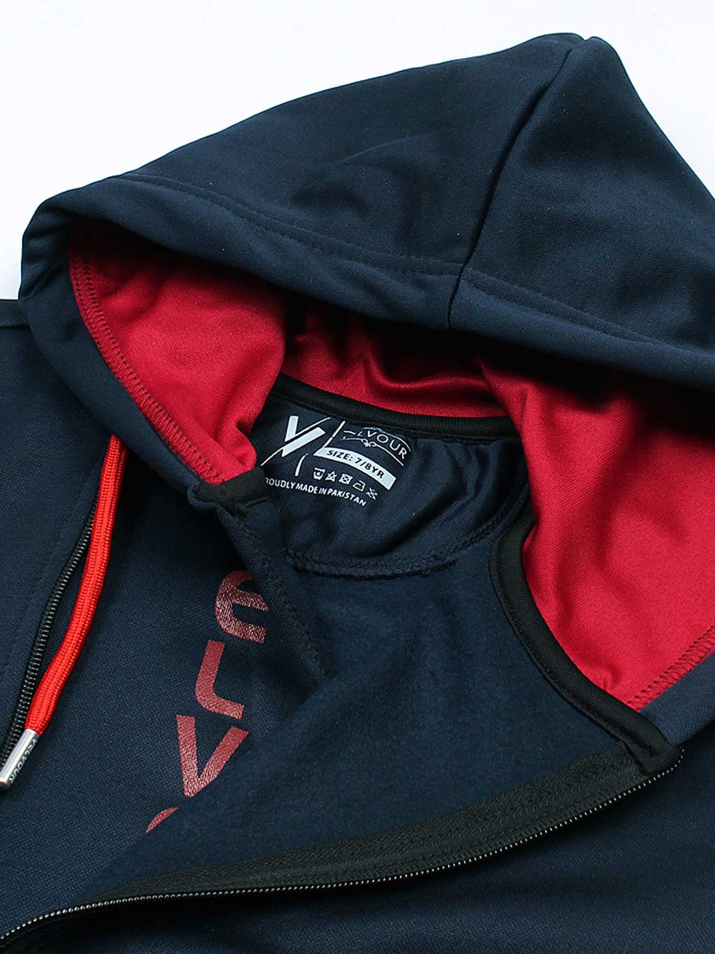 Velvour Fleece Hooded Tracksuit-VWT30-B