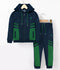 Velvour Fleece Hooded Tracksuit-VWT31-B