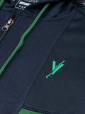 Velvour Fleece Hooded Tracksuit-VWT31-B