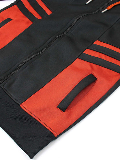 Velvour Fleece Hooded Tracksuit-VWT31-C