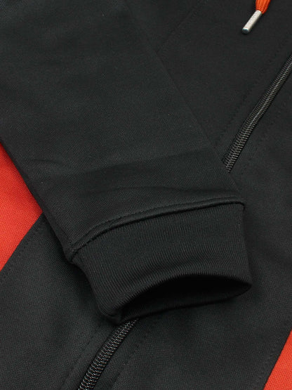 Velvour Fleece Hooded Tracksuit-VWT31-C