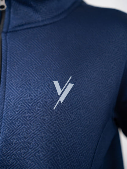 Velvour Fleece Mock Neck Tracksuit-VWT32-A
