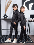 Velvour Fleece Mock Neck Tracksuit-VWT32-B