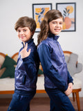 Velvour Fleece Mock Neck Tracksuit-VWT33-A