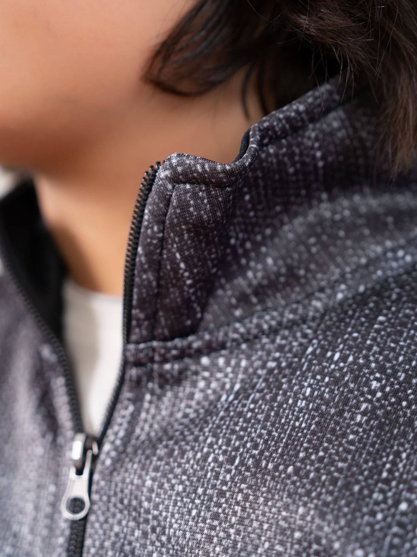 Velvour Fleece Mock Neck Tracksuit-VWT33-B