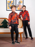 Velvour Fleece Mock Neck Tracksuit-VWT35-A