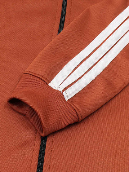 Velvour Fleece Mock Neck Tracksuit-VWT36-B