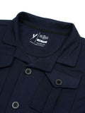 Velvour Polyester Collar Neck Tracksuit-VWT40-B