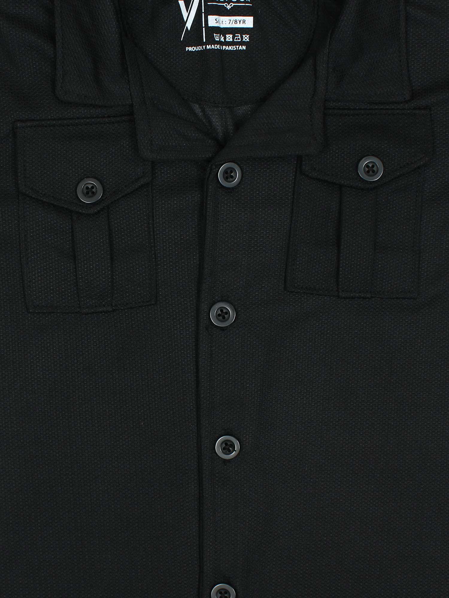 Velvour Imported Popcorn Full Sleeves Shirt-VWT40-AS