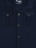Velvour Polyester Collar Neck Tracksuit-VWT40-B