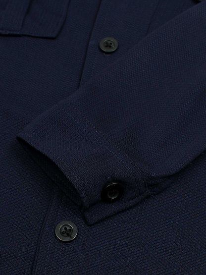 Velvour Polyester Collar Neck Tracksuit-VWT40-B
