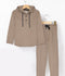Velvour Polyester Hooded Tracksuit-VWT41-C