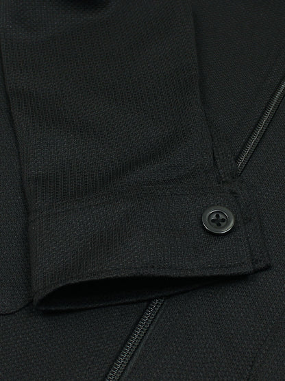 Velvour Polyester Collar Neck Tracksuit-VWT47-C