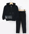 Velvour Polyester Hooded Tracksuit-VWT48-A