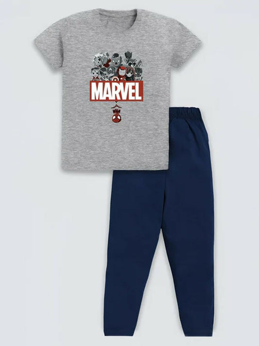 Jupiter Printed Marvel Game Twin Set-13993