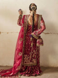 Hussain Rehar Organza Embroidered Unstitched 3-Piece Suit-Aabni