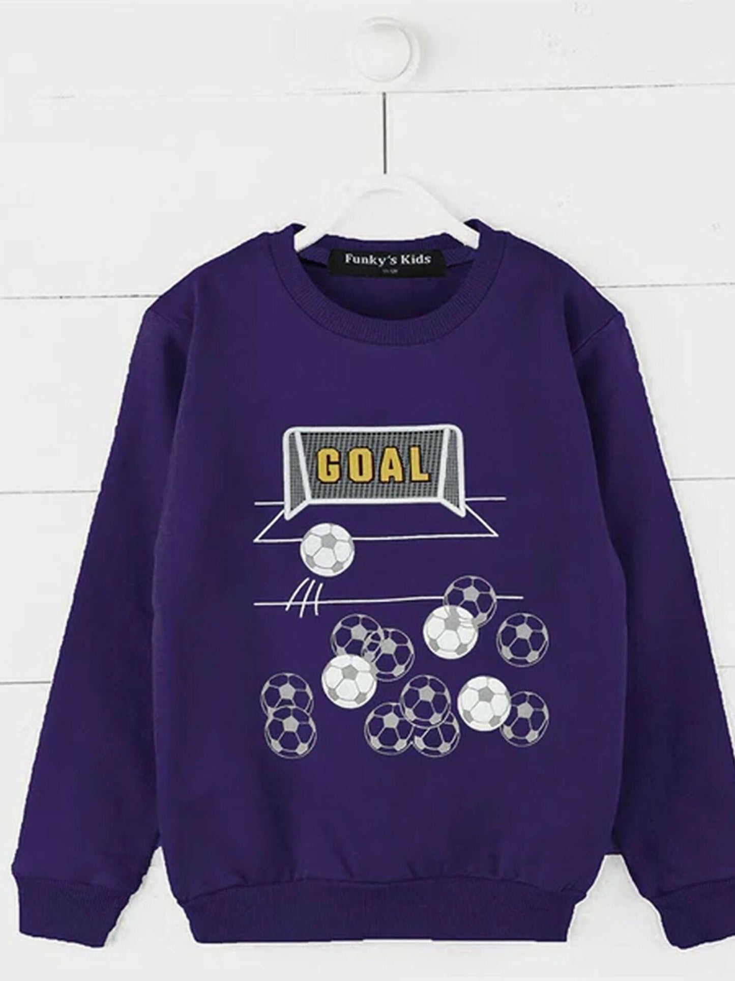 Funky's Kids Soccer Goal Sweat Shirts-11819