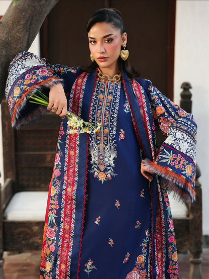 Binilyas Lumina Summer Lawn Embroidered Unstitched 3-Piece Suit-L73-A