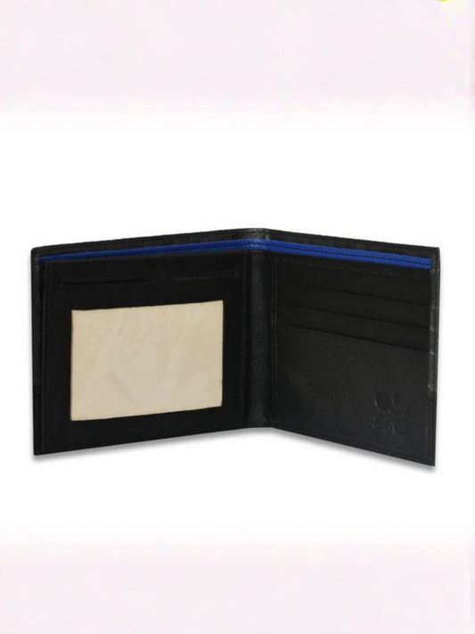 Funky's Contrast BI-Fold Leather Wallet-9833