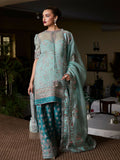 Hussain Rehar Pret SS'25 Raw Silk Embellished Stitched 3-Piece Suit-Artes