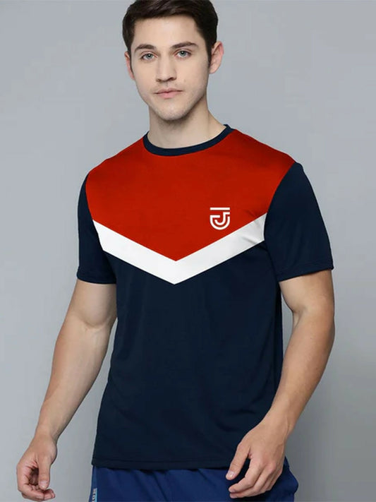 Black,Red,Green,yellow,Blue Jupiter Arrow Cut Moisture Wicking Dry Fit Tee-Shirt-13862
