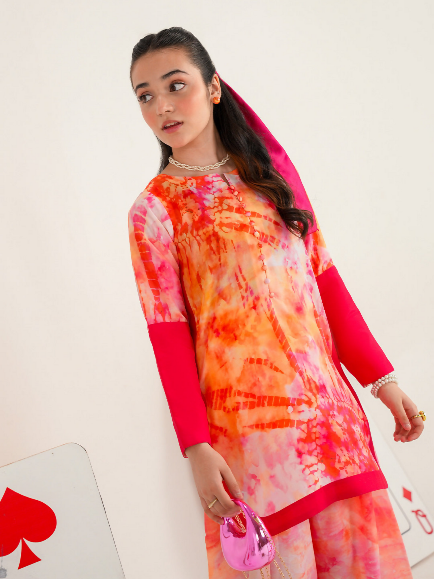 Panache Apparel Bloomie Silk Lawn Printed Stitched Suit-Fluffie