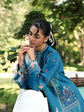 Qalamkar Qprints Lawn'26 Embroidered Unstitched 3-Piece Suit-AX-05-(B)-Caire