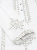 Velvour Girls Cotton Embroidered Stitched 2-Piece Suit-VG103-D