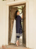 Panache Apparel Chambray Katan Embroidered Stitched Suit-Aroosh