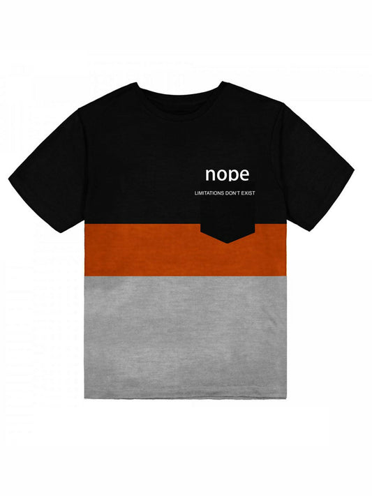 Jupiter Plain Kids Nope Tee Shirt-1380