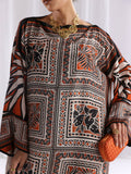 Binilyas Silk Digital Printed Co-Ord Set-30081