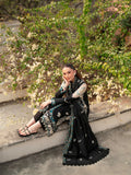 Mahnur Angan Lawn'26 Embroidered Stitched 3-Piece Suit-AN-011