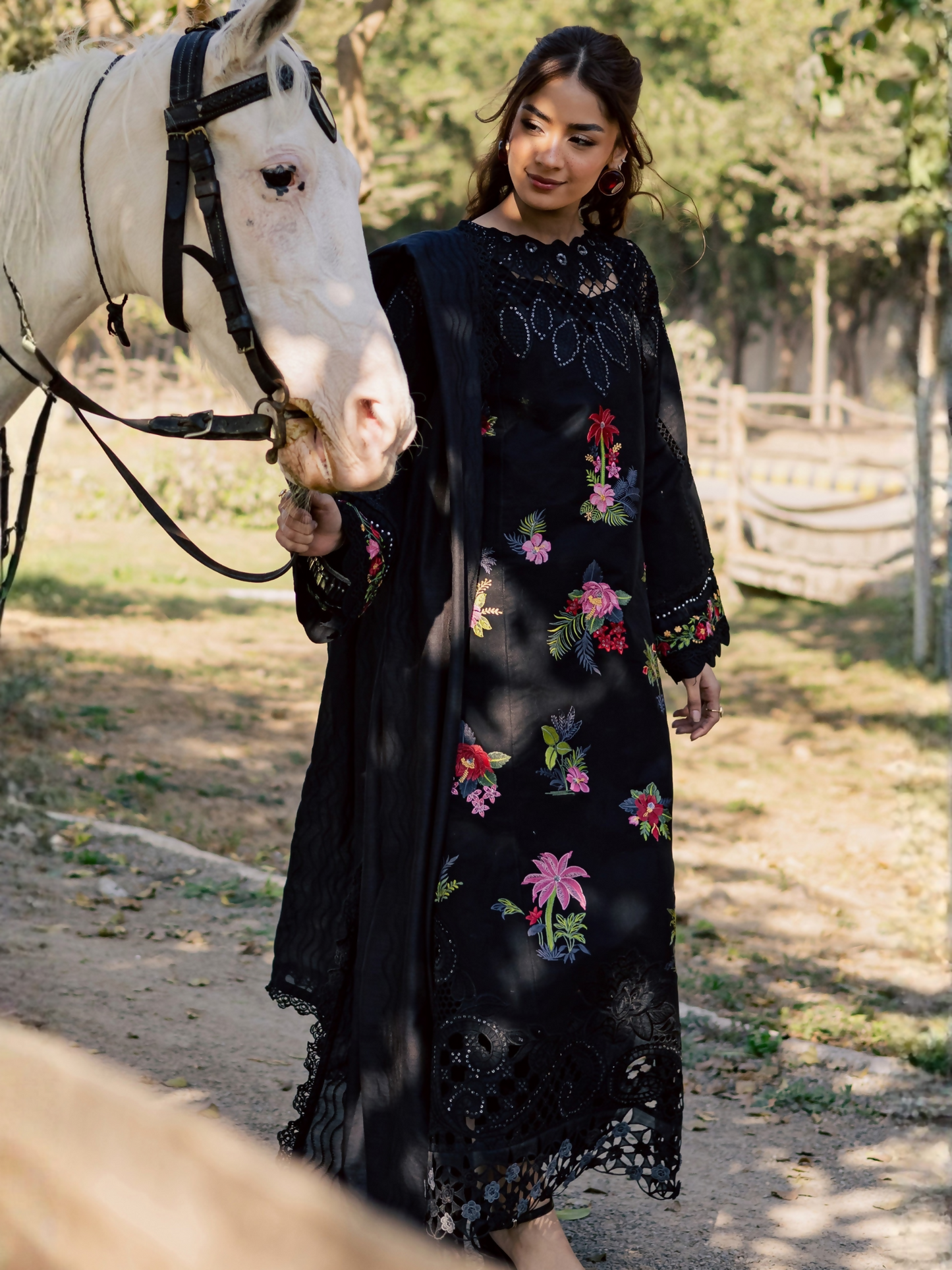 Parishay Summer Queen Vol 2 Lawn Embroidered Stitched 3-Piece Suit-SQU-11