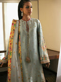 Hussain Rehar Basic Not Basic V Raw Silk Embellished Stitched 3-Piece Suit-Maze