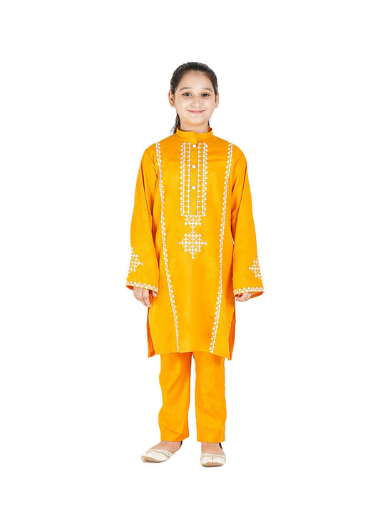 Stylish designer Top & Capri set made from breathable cotton, featuring full sleeves and a customized fit—perfect for summer wear.