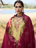 Hussain Rehar Luxury Lawn SS'25 Embroidered Unstitched 3-Piece Suit-Minted