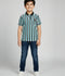 Velvour Boys Pique Tipping Collar Polo Shirt-VP16-B