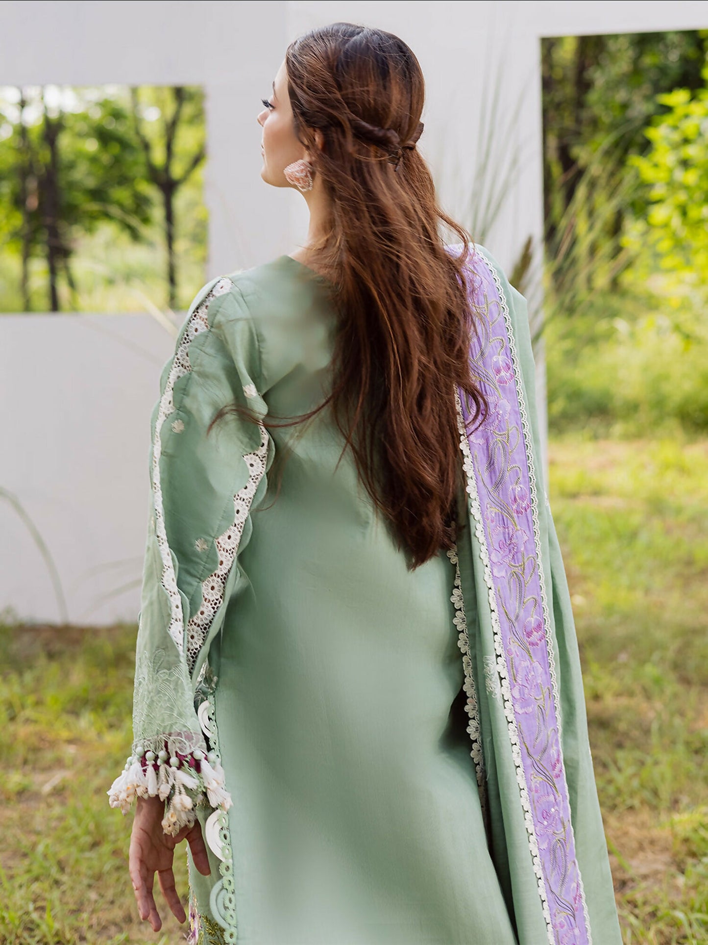 Parishay Winterwood Tales Khaddar Embroidered Unstitched 3-Piece Suit- WW - 09