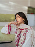Mahnur Sera Pret'26 Jacquard Lawn Embroidered Stitched 3-Piece Suit-SP-05