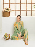 Panache Apparel Lawn Printed Co-Ord Set-Forest Hue