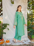 MAK Fashion Dobby Lawn Embroidered Co-Ord Set-Claire