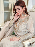 Farooq Hameed Studio Wedding Festive'25 Laama Silk Embroidered Stitched 3-Piece Suit-Anaira
