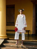 Jugnu by Hussain Rehar SS'25 Eid Pret Cotton Embroidered 2-Piece Suit-Navya