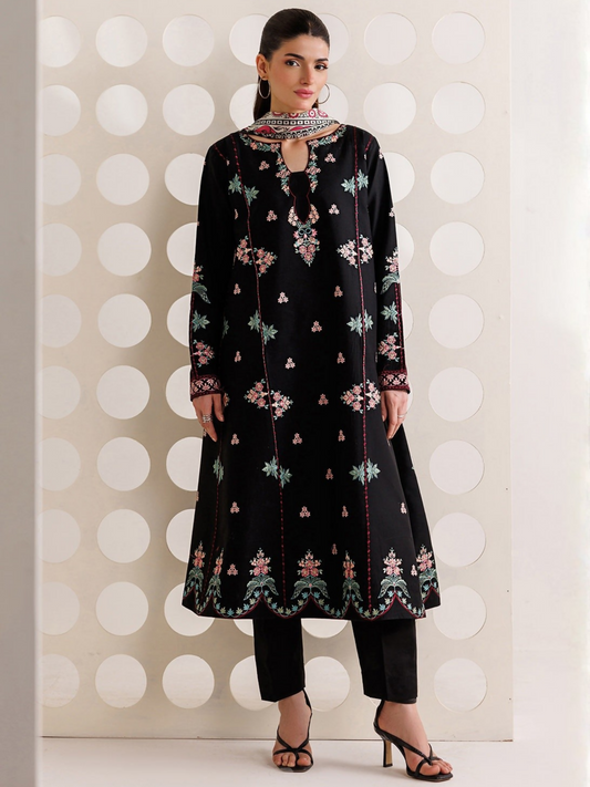 Panache Apparel Mistfall Vol II Cotton Embroidered Stitched Suit-Zyra