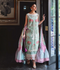 Shiza Hassan Aira Luxury Pret Cotton Net Embroidered Stitched 4-Piece Suit-Azure