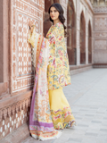 Binilyas Naqsh Naaz Lawn Embroidered Unstitched 3-Piece Suit-2085 - A